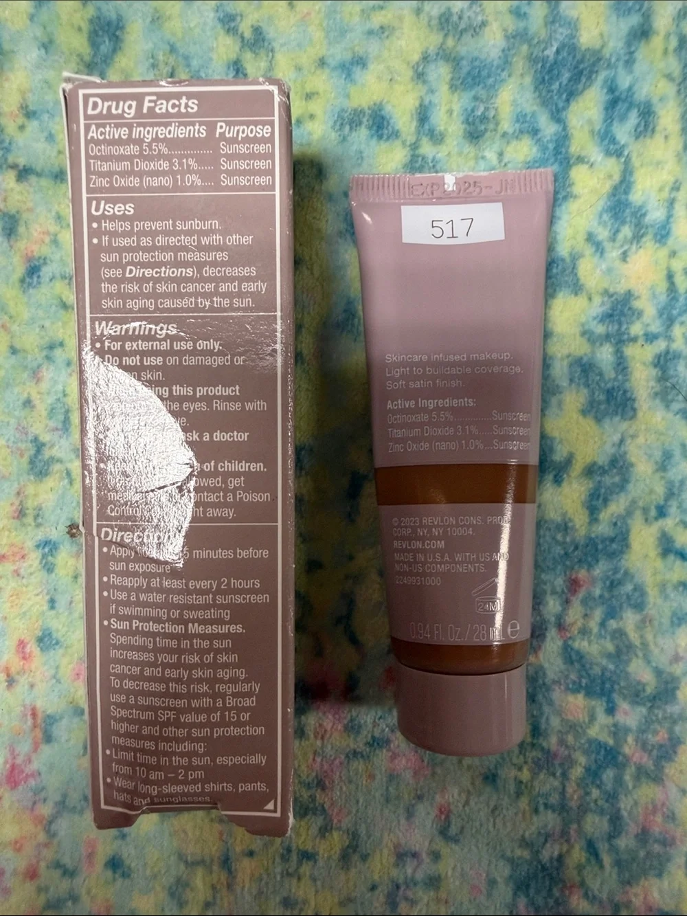 Revlon Illuminance Serum Tint SPF 15 517 Amber